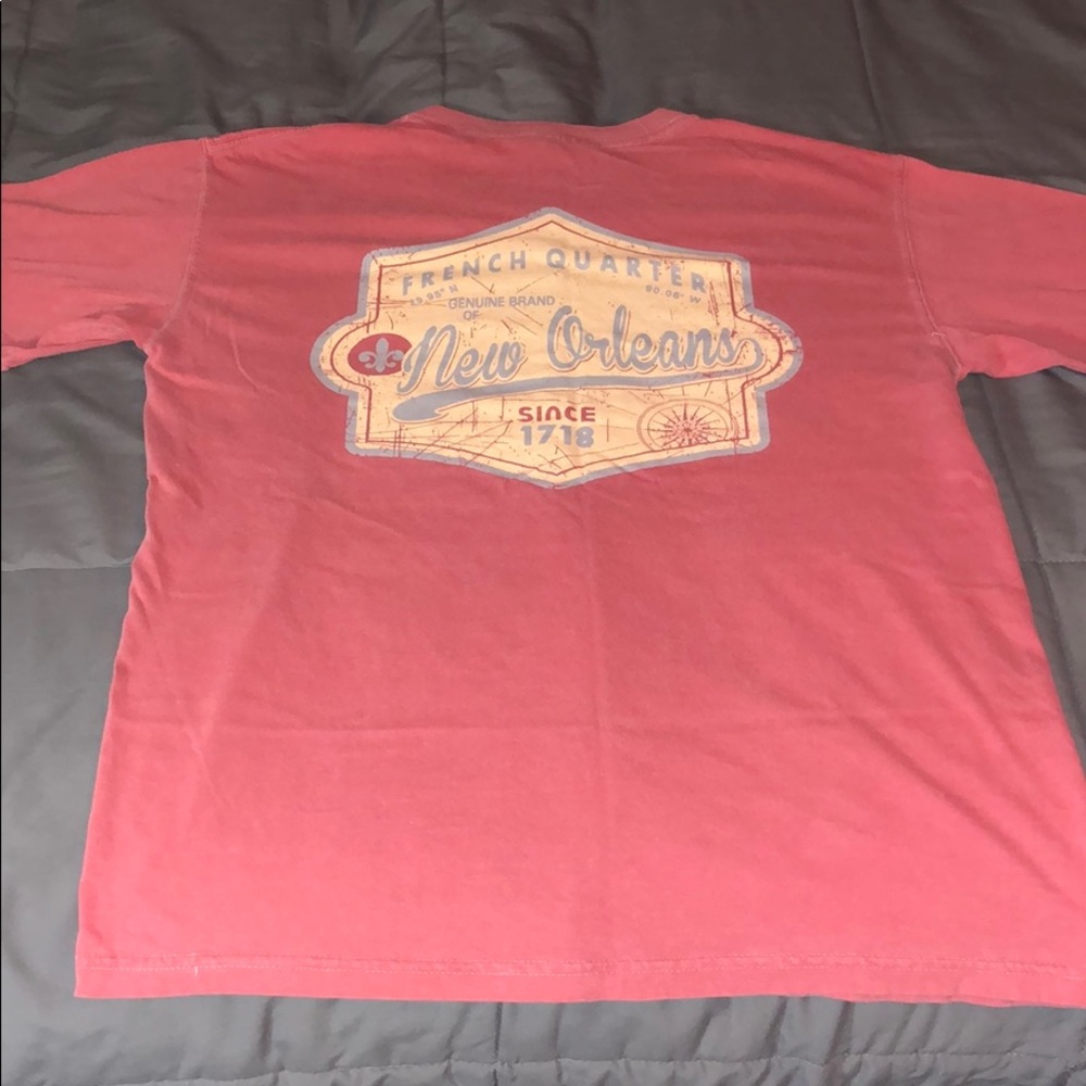Men’s Red Comfort Colors Tee